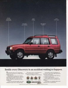1995 Land Rover Discovery Print-Ad - Picture 1 of 1