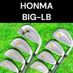 [HONMA] Big-LB Iron Set 8pcs 3-10 SUPER FERRITE CARBON PRO-SPECIAL 3Star Flex R1 - Picture 1 of 10