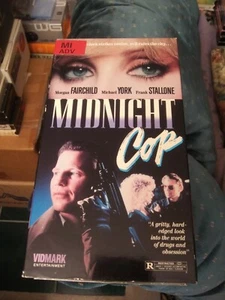Midnight Cop RARE Vidmark 1st Ed VHS 80s erotic dancer thriller Morgan Fairchild - Picture 1 of 3