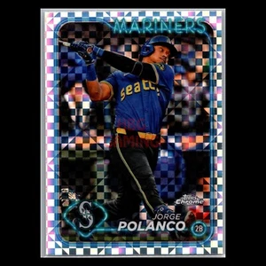 Jorge Polanco X-Fractor 2024 Topps Chrome Update Seattle Mariners #USC177 - Picture 1 of 2