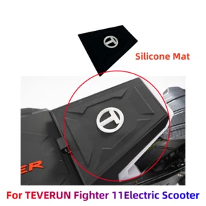Original TEVERUN Fighter 11 Electric Scooter Rear Silicone Mat Tail Plate Part - Picture 1 of 7