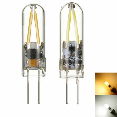 LED G4 3W Clear Filament COB Bulb Equal 15W Incandescent AC DC 12V Lamp GL806 - Image 1 of 4