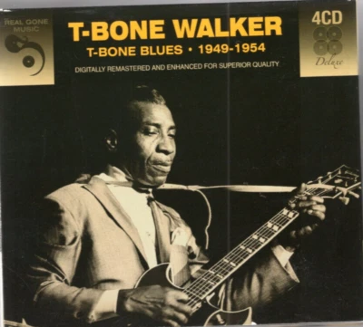 T-BONE WALKER ~ T-Bone Blues 1949-1954 ~ 2013 EU 35-track, 4xCD album set ~BLUES - Image 1 of 3