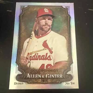 2024 Allen & Ginter Hot Box lamina d'argento 149 Paul Goldschmidt Cardinals - Foto 1 di 1
