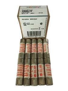 FERRAZ SHAWMUT MERSEN TRM 2/10 200mA 250V Tri-onic Fuse JPSF687 Pack of 1/5/10 - Picture 1 of 5