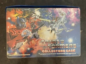 Transformers G1 custodia da collezione in vinile blu con vassoio Tara Toy Corp vintage 1984 - Foto 1 di 8