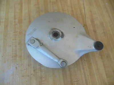 Suzuki VL800 2001 Volusia Intruder VL 800 placa de buje de tambor de freno trasero con buenas zapatas Foto 1 de 4