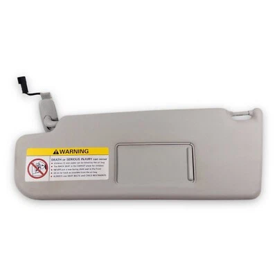 2002-2005 Volkswagen Passat Driver Left Side Sun Visor Gray Lighted - Image 1 of 4