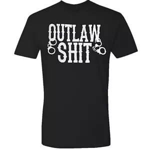 Struggle Jennings Black Outlaw T-shirt S-5Xl - Picture 1 of 3