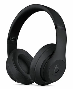 Beats by Dr. Dre Studio3 Wireless Noise Cancelling Headphones Matte Black - Picture 1 of 4