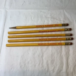 Vintage Werbung Punxsutawney PA Völker Hobelmühle Bleistifte Cole Brothers - Bild 1 von 5