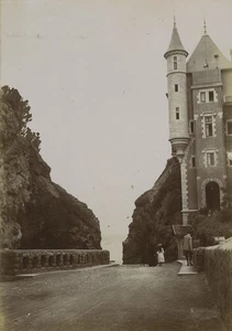 Frankreich Biarritz Villa Belza & Pau Schloss 2 alte Fotos 1900 - Bild 1 von 3