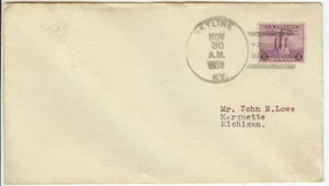 Nov 30 1933 Skyline Kentucky DPO 1921-88 Letcher Co - Picture 1 of 1