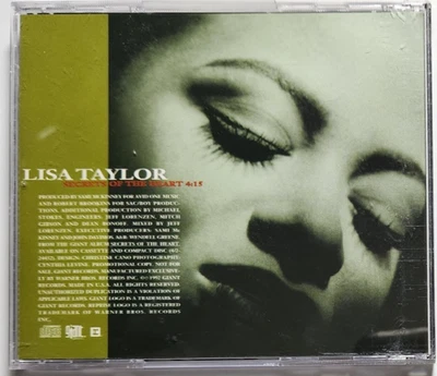 Lisa Taylor - Secrets Of The Heart Promo CD Single 1992 Contemporary R&B Soul - Image 1 of 2