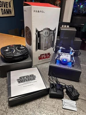 Propel Star Wars TIE Advanced X1 Battle Drone - Parts Drone works control doesnt - Image 1 of 4