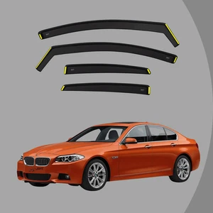 Windabweiser für BMW 5er F10 Limousine 2010-2016 4türer 4tlg Regenblenden - Bild 1 von 12