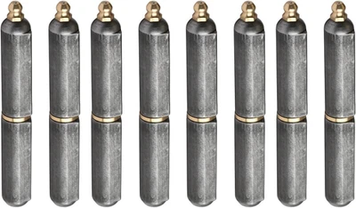 Paquete de 8 bisagras de bala de soldadura de 4-1/4" con grasa Zerk, bisagras de elevación de alta resistencia Foto 1 de 4