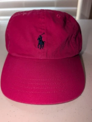 Polo Ralph Lauren Baseball Hat In Maui Pink. Strapback - Image 1 of 4