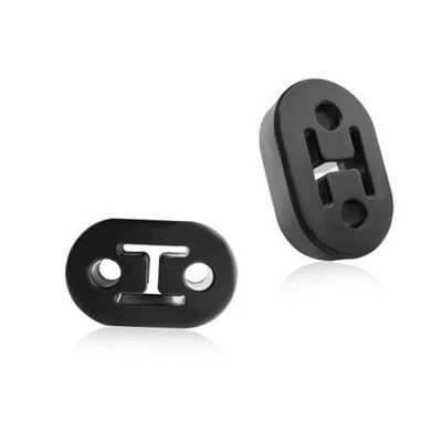 Suspensión de escape de goma para automóvil de 2 piezas, buje aislador de escape silenciador de alta resistencia  Foto 1 de 4