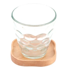 (9x9cm)Japanese Style Wooden Service Plate Food Serving Tray Home Kitchen Utensi - Picture 1 of 12