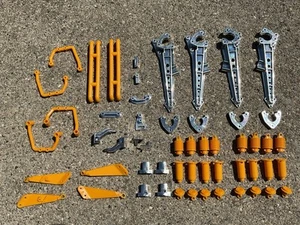 Tamiya Bullhead RC Chassis Bumpers Shocks Parts YELLOW Chrome Ladder Bars Parts - Picture 1 of 5
