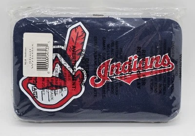 Vintage NOS Cleveland Indians Shell Wristlet Wallet Sealed Guardians MLB New - Image 1 of 4