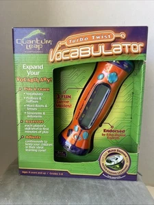 Vocabulador Leapfrog Quantum Leap Turbo Twist naranja verde azulado púrpura - Imagen 1 de 4