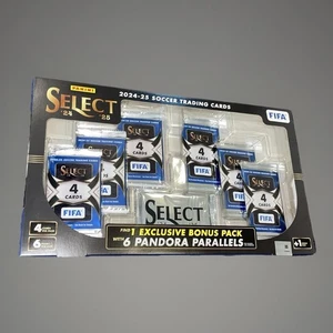 2024-25 Panini Select FIFA Soccer Box – 6 Packs + 6 Pandora Parallels NEW SEALED - Picture 1 of 2
