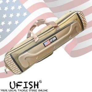 UFISH - Fly Fishing Rod Bag , Pole Travel Case , Fly Rod Case, Fly Box , Trout - Picture 1 of 48