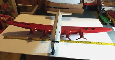 Avión de juguete de American Airline de acero prensado MARX Foto 1 de 4