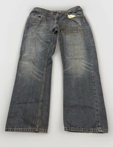 Vintage Lee Dungarees Mens Jeans 36x30 Size Slim Fit Blue Vtg - Picture 1 of 6