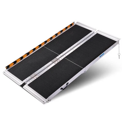 Altus Portable Wheelchair Ramp Aluminum Folding Handicap Ramp Capacity 270kg 4FT - image 1 of 4