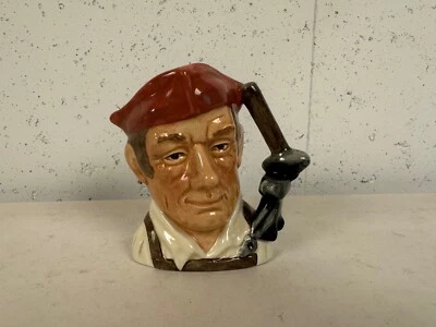 Vintage Royal Doulton Character Jug From Williamsburg Blacksmith 4" D6576 - Image 1 of 4
