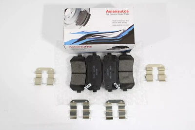 Asianautos Full Ceramic Rear Brake Pads With Hardware For Kia Rio5 2006-2011 Foto 1 de 4