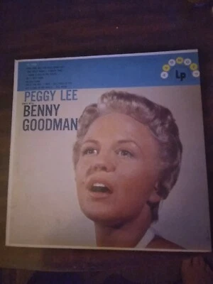 Vintage Peggy Lee - Peggy Lee Sings With Benny Goodman - Vinyl Record - Image 1 of 4