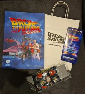BACK TO THE FUTURE THE MUSICAL ADELFI THEATRE SOCKS & PROGRAMME & LEAFLET & BAG - Picture 1 of 14