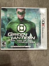 Green Lantern: Rise of the Manhunters (Nintendo 3DS, 2011) CIB With Manual