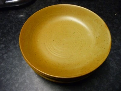 lot de 6 assiettes creuses gres village - Immagine 1 di 4