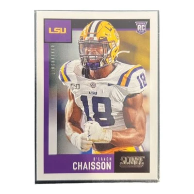 2020 PANINI SCORE #349 - K'LAVON CHAISSON - RC - Image 1 of 2