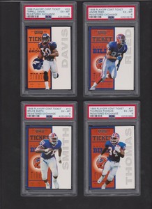 1998 CONTENDERS TICKET REG EXCHANGE GOLD #11 THURMAN THOMAS BILLS PSA SP #1/8