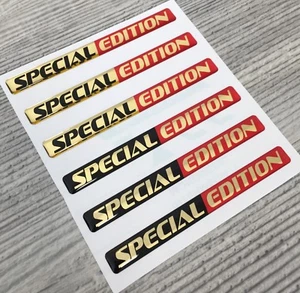 Special Edition GOLD 3d emblem decal sticker car tuning - Picture 1 of 3