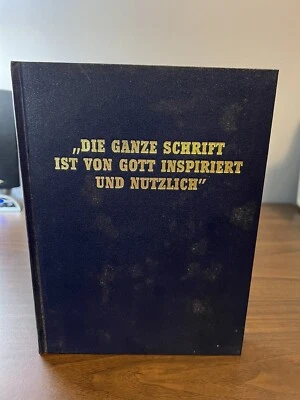 German 1967 1st Ed All Scripture is Inspired of God and Beneficial Watchtower - Image 1 of 4