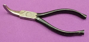 Vintage GPO Engineers Flat Curved Pliers Lindstrom Sweden - Picture 1 of 9