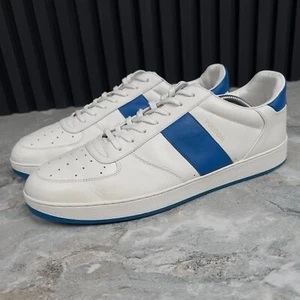 Louis Vuitton Rivoli Sneaker Low Top Blue White Leather  10 LV or 11 US 44 EUR - Picture 1 of 12