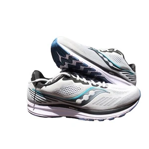 Saucony Ride 14 Mens running shoes jogger US11 UK10 EU45 Grey Mesh Neutral D - Picture 1 of 10