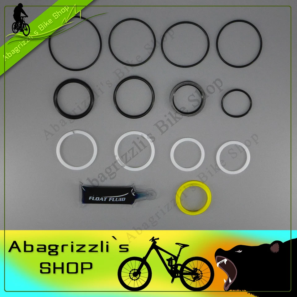 Kit de servicio de lata de aire MEJORADO para TODOS los amortiguadores traseros Fox Air, EXCEPTO Fox Float X2 - Imagen 1 de 1