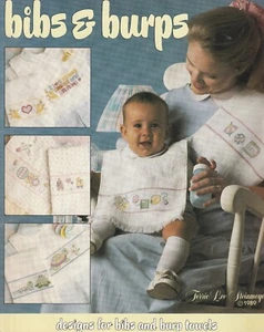 Bibs & Burps, Leisure Arts Leaflet 819, Cross Stitch Pattern - Picture 1 of 1