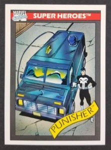 Punisher 1990 Marvel Superhero Impel Card #44 (NM) - Picture 1 of 2