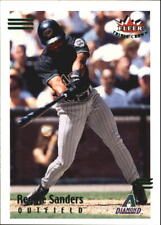 2002 Fleer Triple Crown Batting Average Parallel Baseball Card #97 Sanders/263