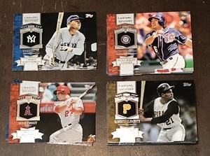 2013 Topps Update Baseball Chasing History  Complete Set (50 Cards) #s 101-150